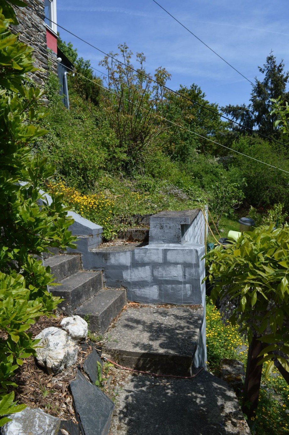 Hauseingangstreppe Einfamilienhaus St. Goar