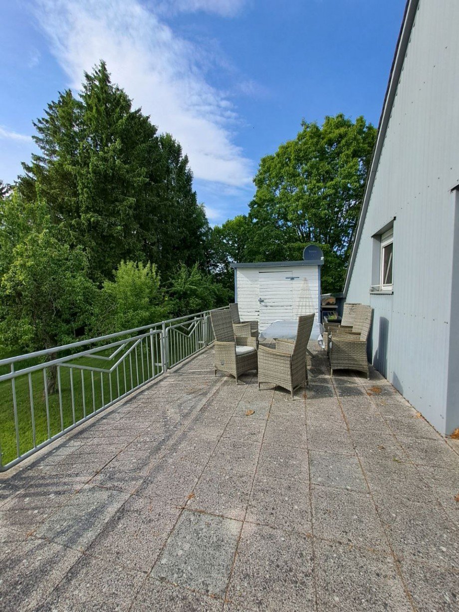 Terrasse Zweifamilienhaus Laubach