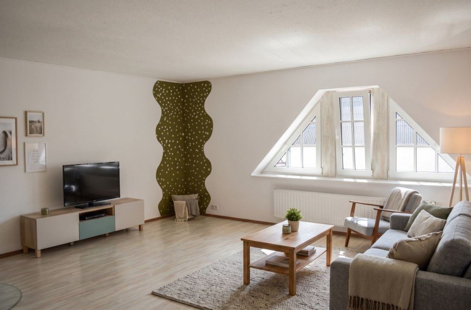 Wohnzimmer Etagenwohnung Schwarzen