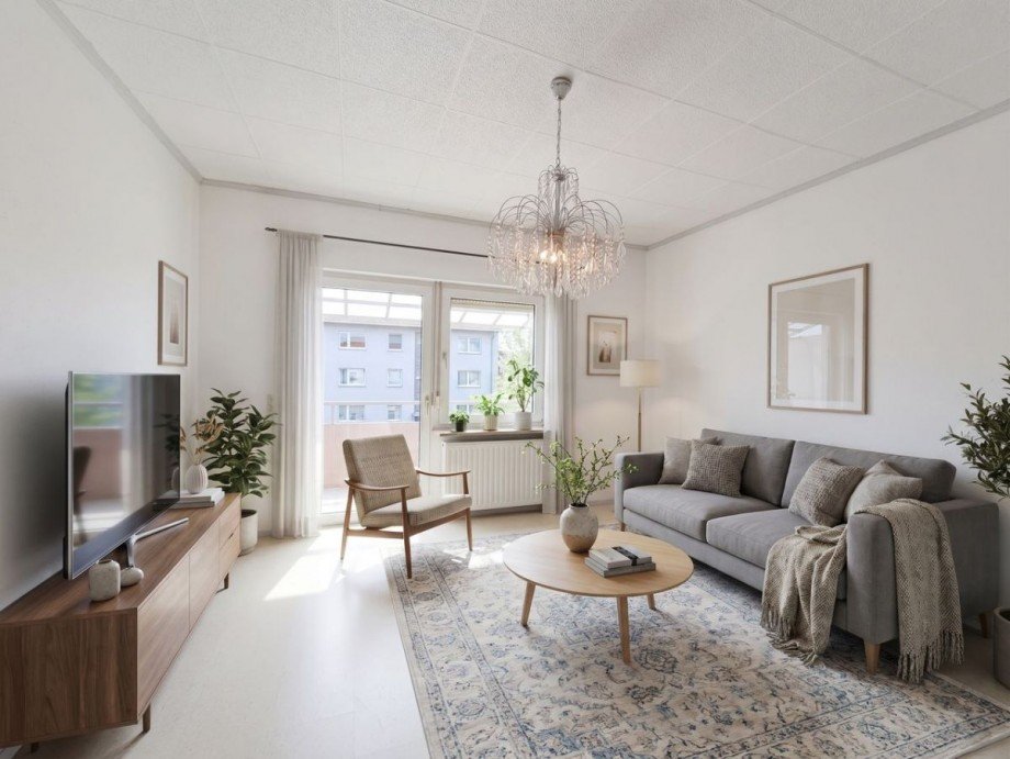 Wohnzimmer Digital Einfamilienhaus St. Goar