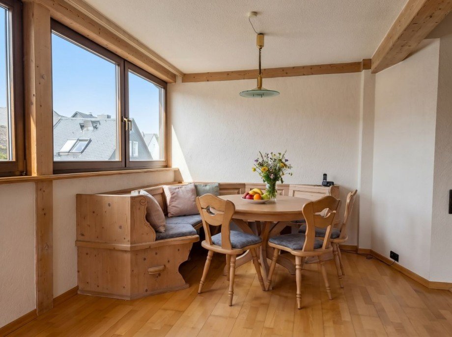 Gem�tliche Sitzecke zum Wohlf�hlen Etagenwohnung Kisselbach