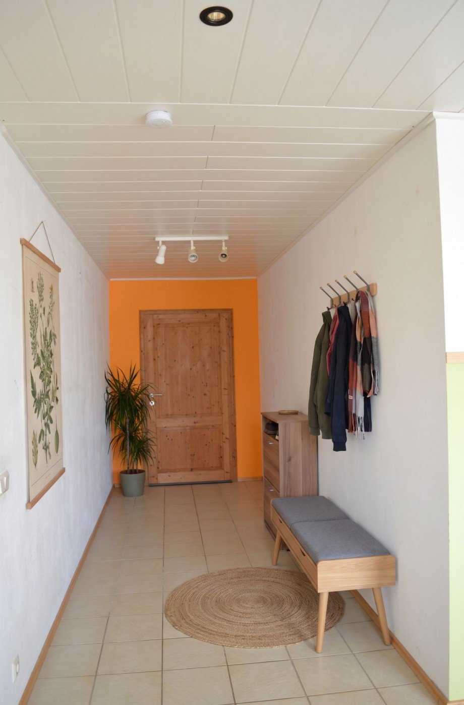 Flur Etagenwohnung Schwarzen