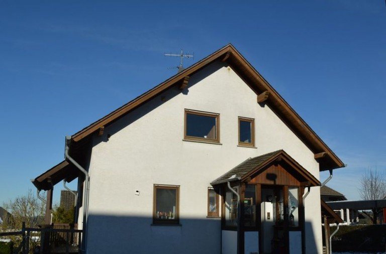 Ansicht Lingerhahn Einfamilienhaus Freistehendes Einfamilienhaus in nat�rlicher Atmosph�re
