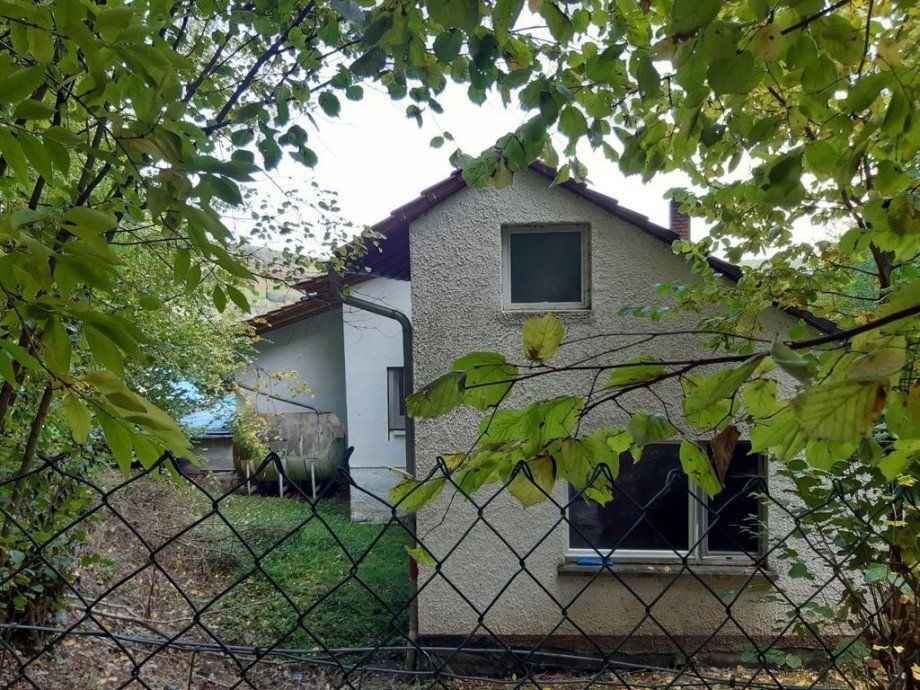 Hausr�ckseite Einfamilienhaus Schweppenhausen