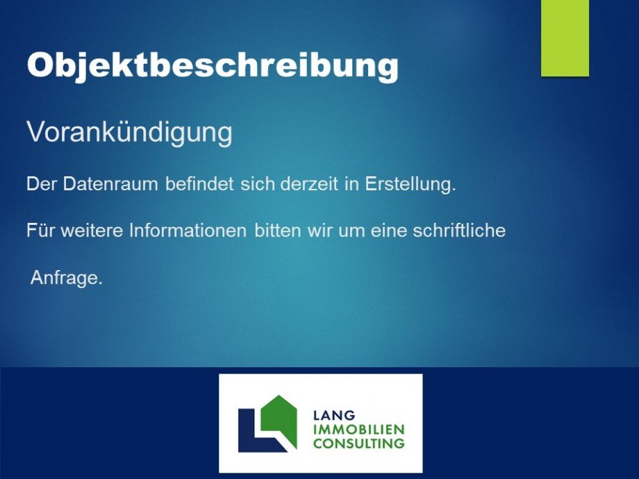 Vorank�ndigung Einfamilienhaus Rheinb�llen