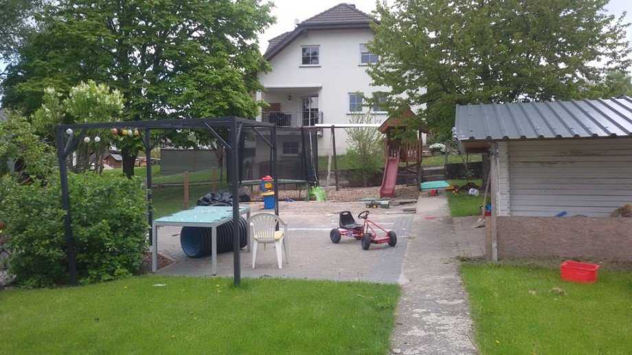 Freizeitfl�che Parzelle 2 Einfamilienhaus Tiefenbach