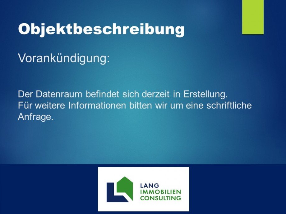 Vorank�ndigung Einfamilienhaus Kirchberg