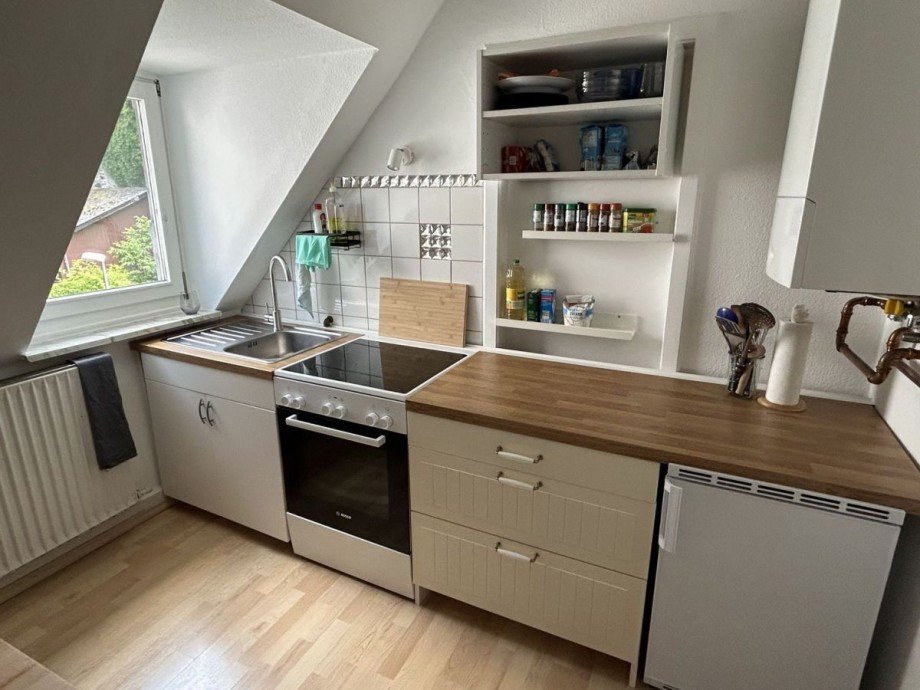 K�che Dachgeschosswohnung Wiesbaden