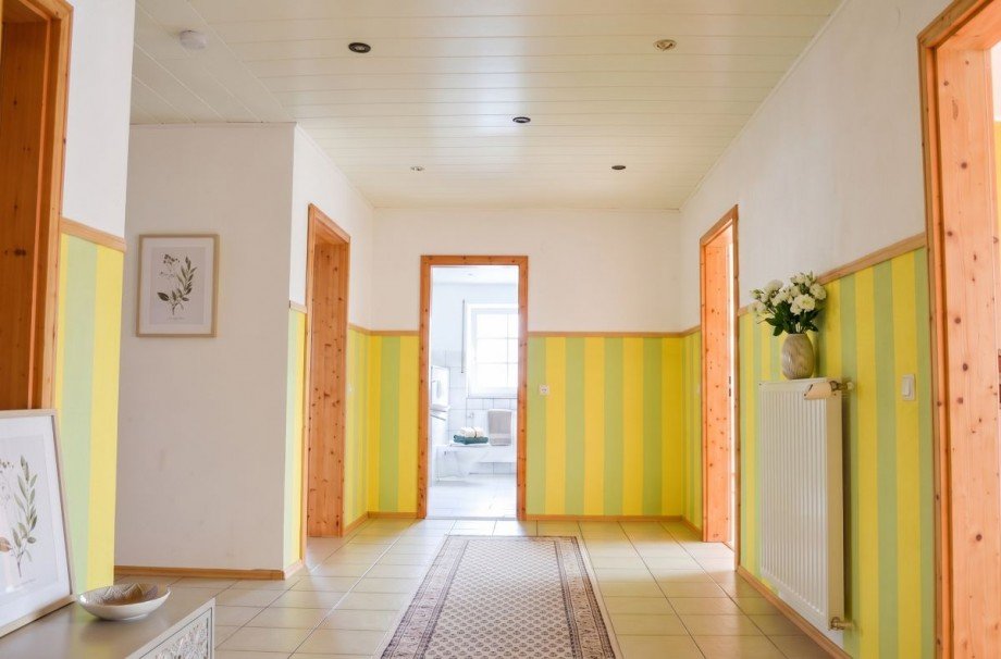 Flur Etagenwohnung Schwarzen