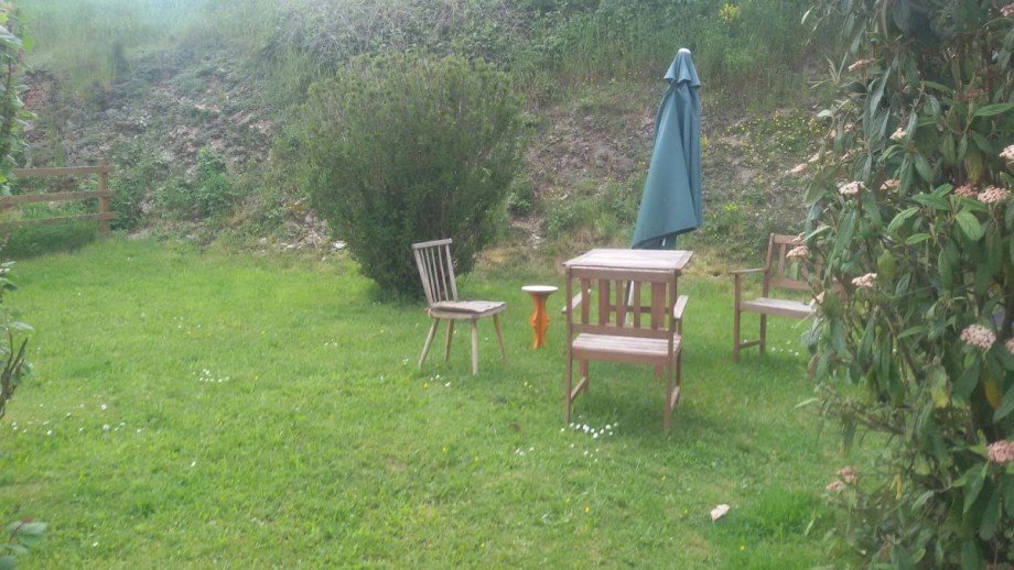 Freisitzfl�che Erdgeschosswohnung Kisselbach