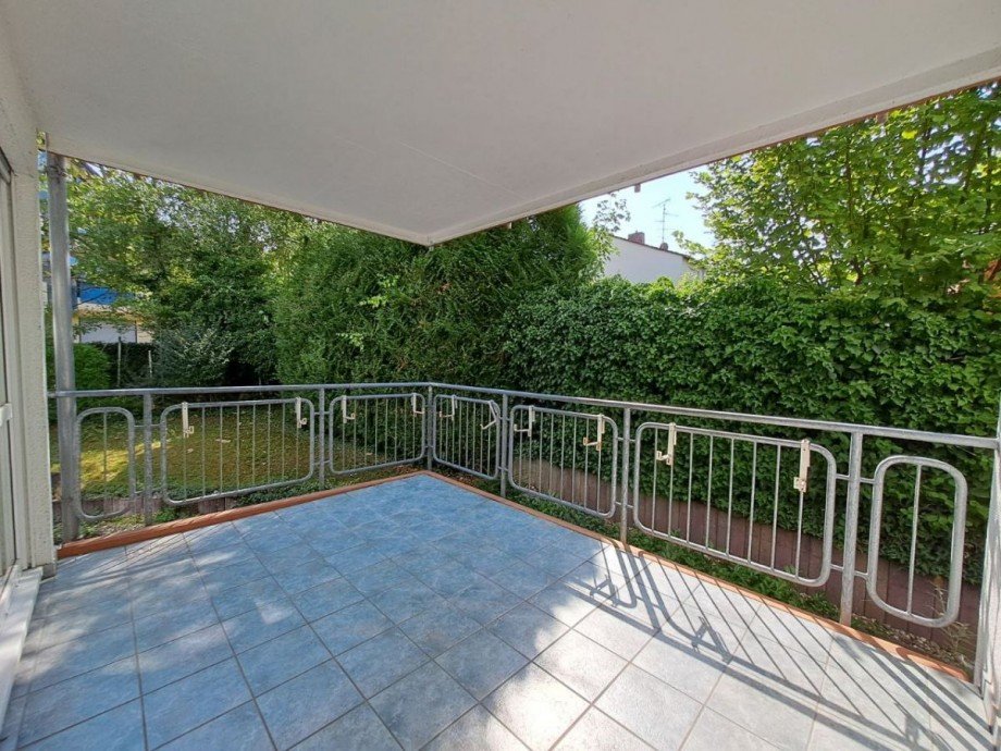 Balkon Erdgeschosswohnung Budenheim